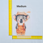 Cute Koala Iron on fabric heat transfer DTF-7