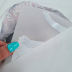 Elephant Iron on fabric heat transfer DTF-36