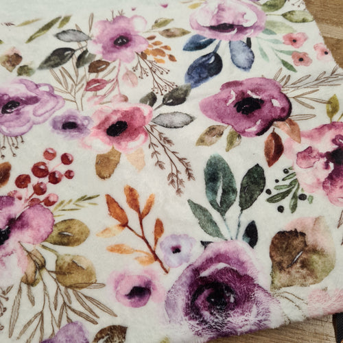Amethyst Floral Fabric