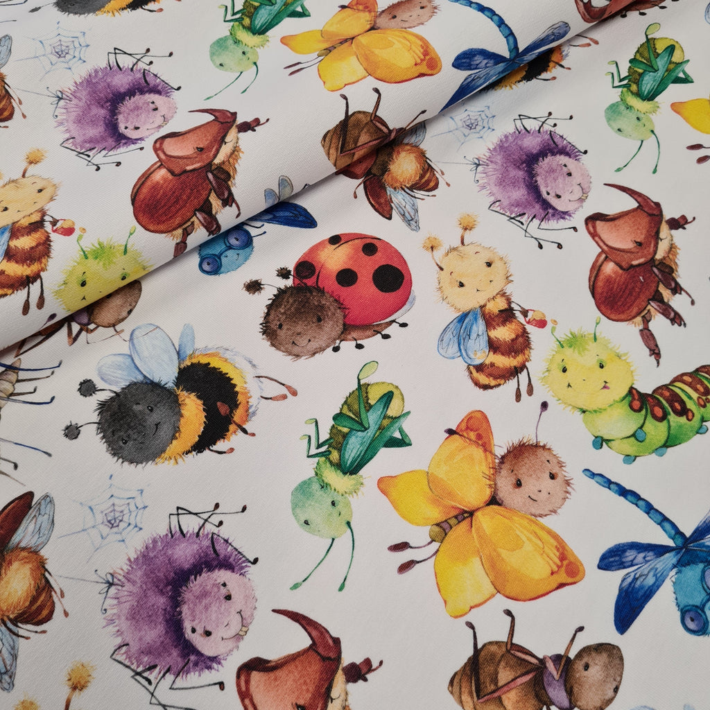 Happy Bugs Fabric
