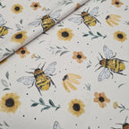 Sunflower Bees Fabric