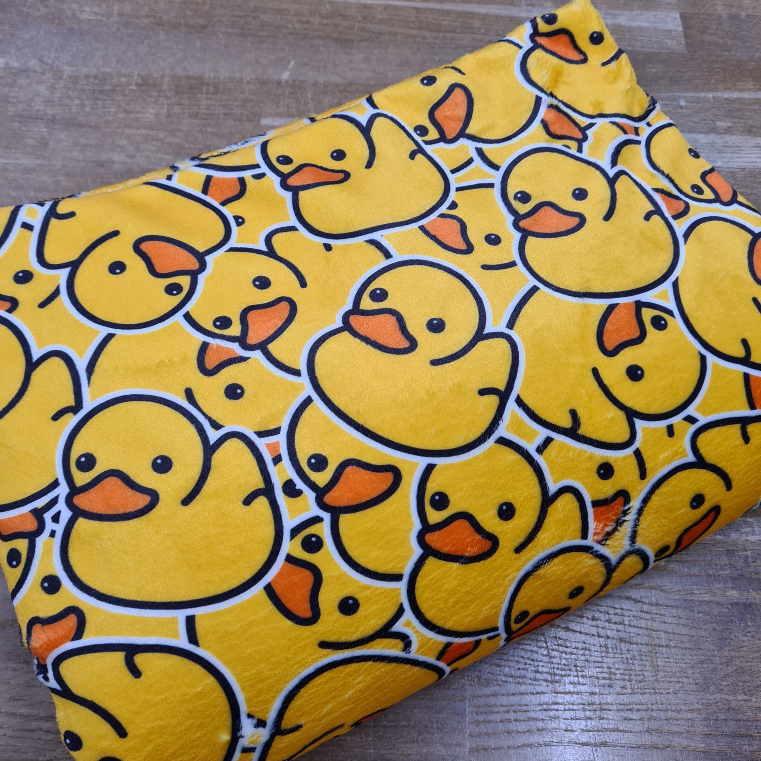 Rubber Ducks Yellow Fabric