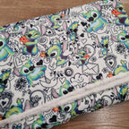 Doodle Alien Fabric