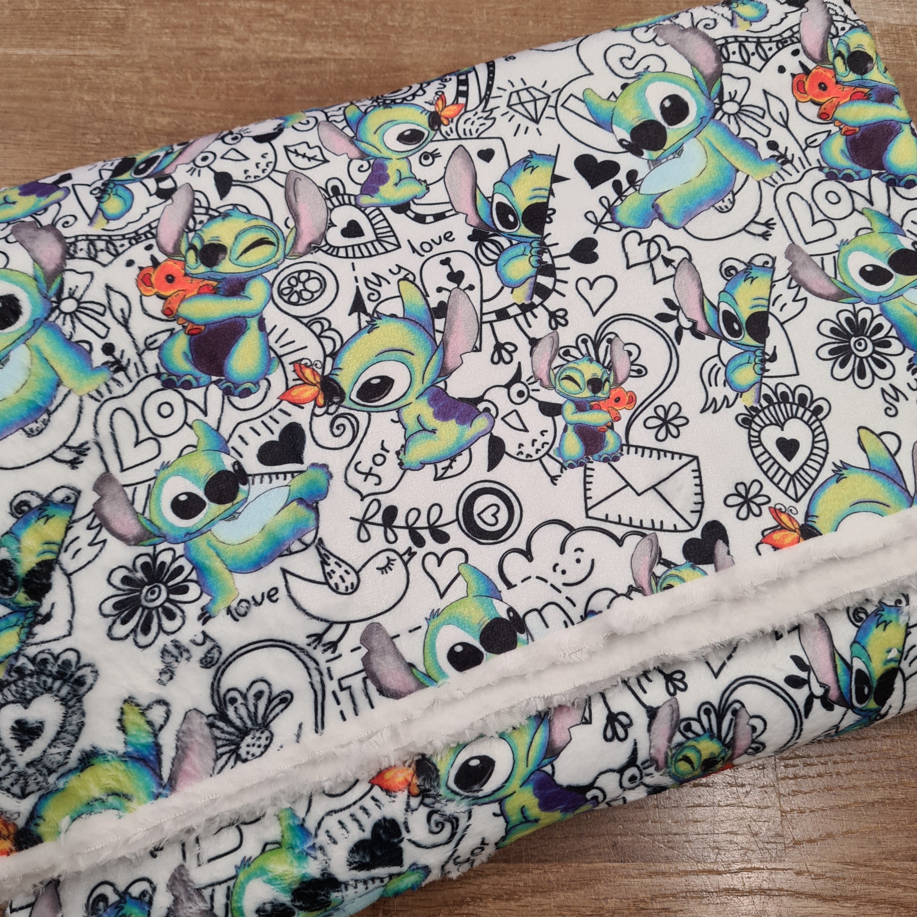 Doodle Alien Fabric
