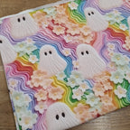 Pastel Ghosts Fabric