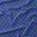 Polka Dot Green and Blue fabric