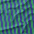Stripe Blue and Green fabric