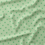 Polka Dot Mint fabric