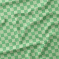 Check Mint fabric