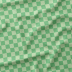 Check Mint fabric