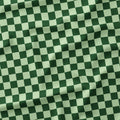 Check 1in Mint and Dark Green Fabric