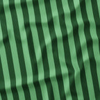 Stripe 1in Mint and Dark Green Fabric