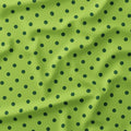 Polka Dot 0.5in Dark Green and Lime Fabric