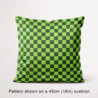 Check 1in Lime and Dark Green Fabric