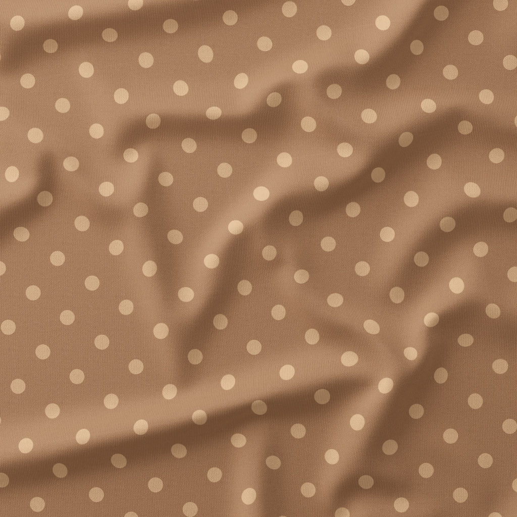 Polka Dot Beige fabric