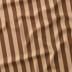 Stripe Brown and Beige fabric