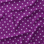Polka Dot Lilac and Purple fabric