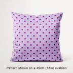 Polka Dot Purple and Lilac fabric, 45cm view