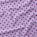 Polka Dot Purple and Lilac fabric