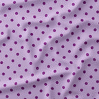 Polka Dot Purple and Lilac fabric