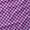 Check Lilac and Purple fabric