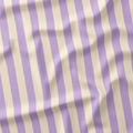 Stripe Lilac and Cream fabric