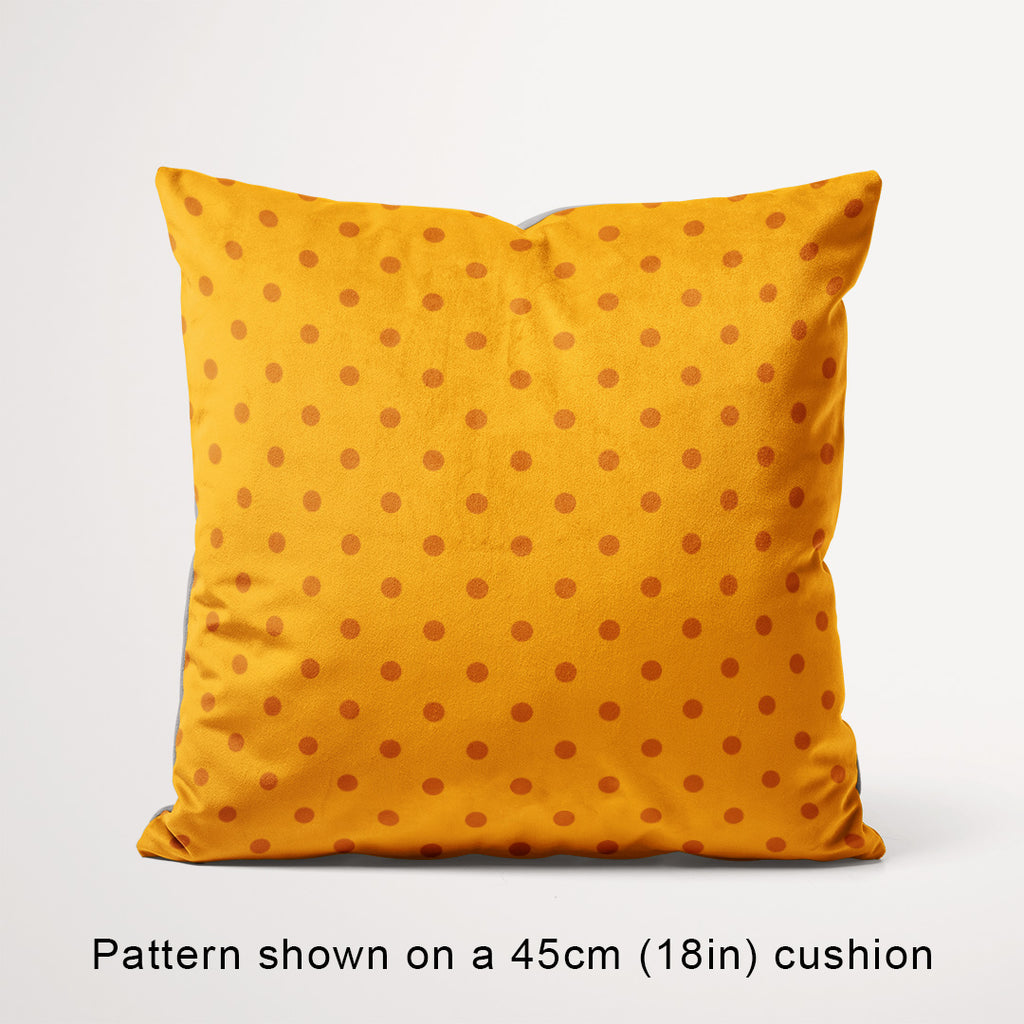 Polka Dot Sunshine fabric, 45cm view