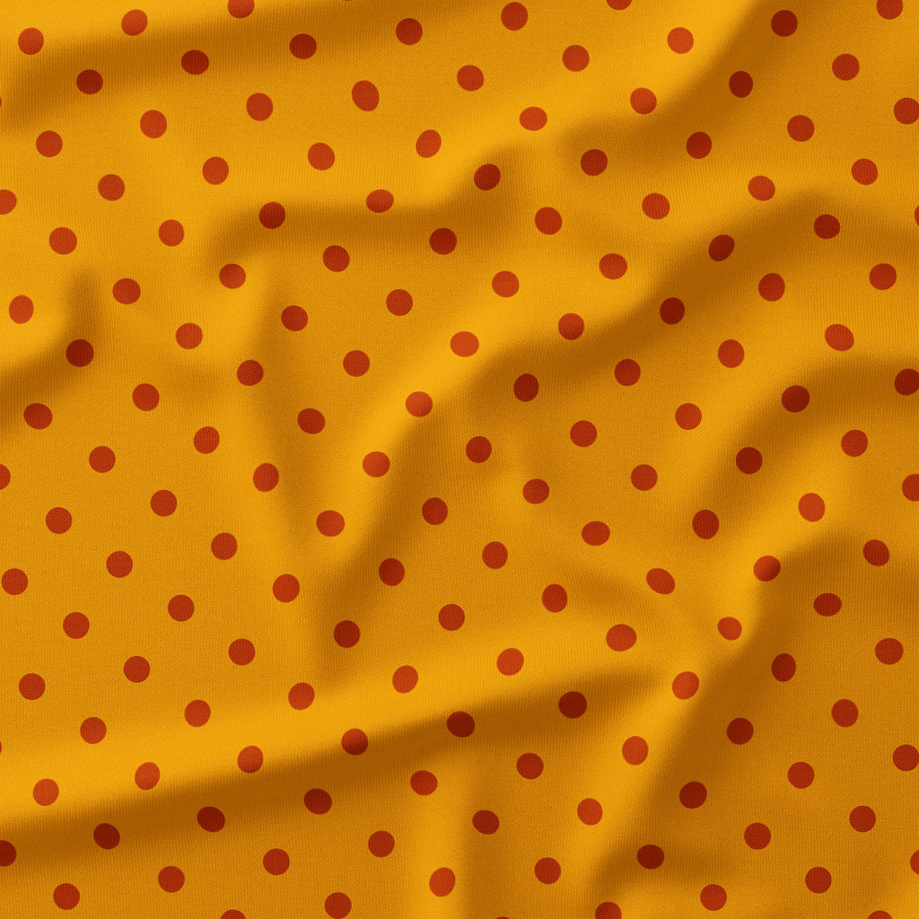 Polka Dot Sunset fabric
