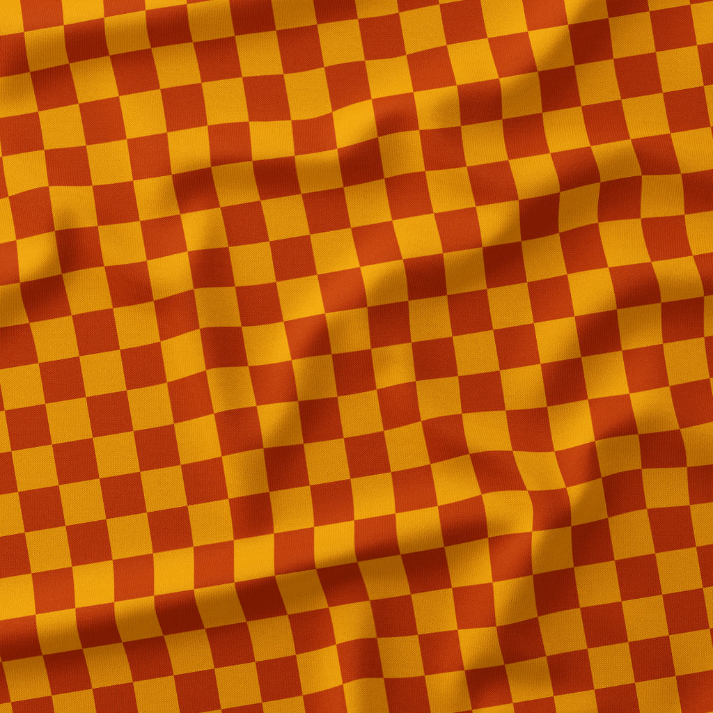 Check Sunset fabric