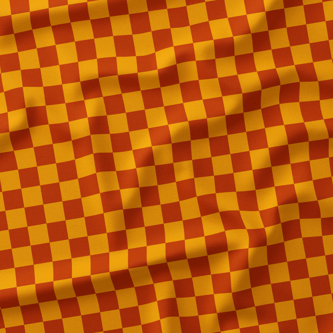 Check Sunset fabric