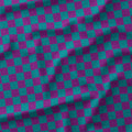 Check Purple and Teal fabric