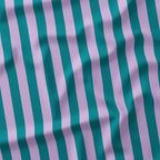 Stripe Lilac and Teal fabric