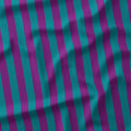 Stripe Purple and Teal fabric