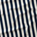 Stripe Navy and Cream fabric