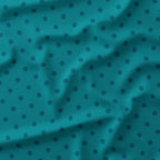 Polka Dot Teal fabric