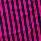 Stripe Navy and Pink fabric