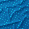 Polka Dot 0.5in Aqua and Mid Blue Fabric