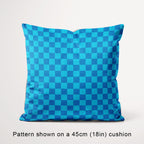 Check Ocean Breeze fabric, 45cm view