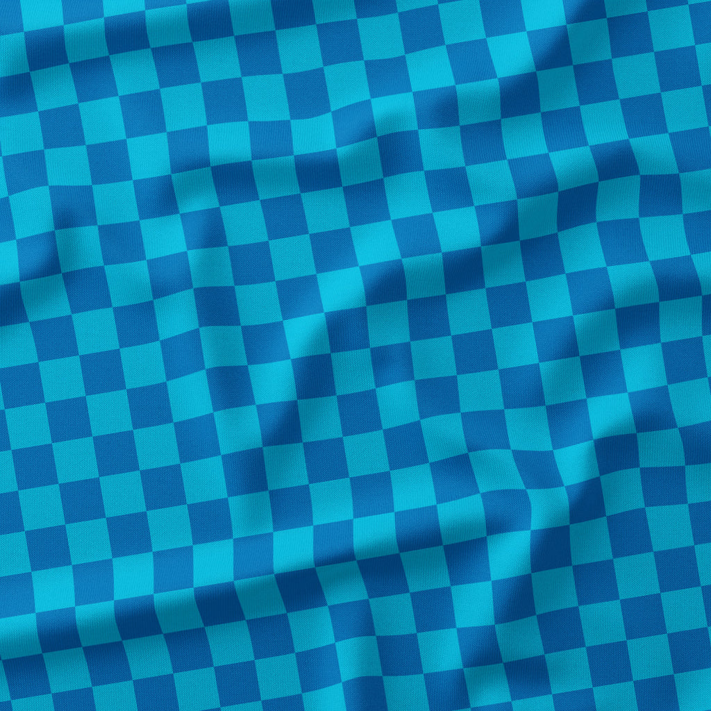 Check Ocean Breeze fabric