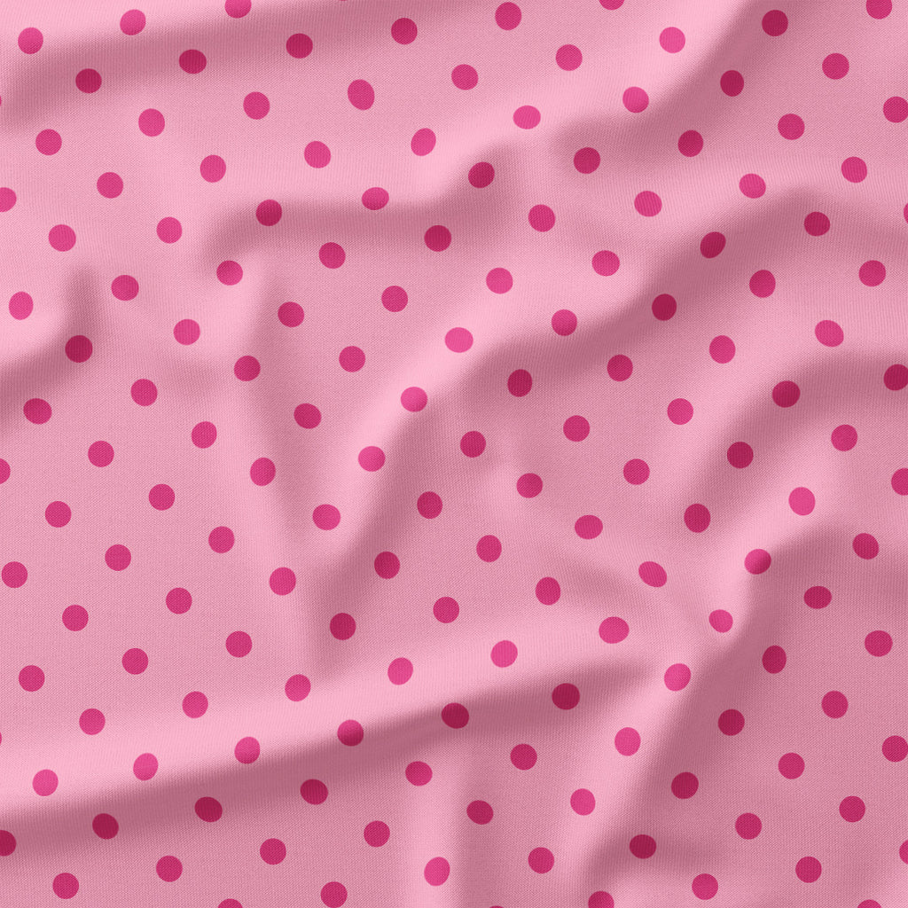 Polka Dot 0.5in Light Pink Fabric