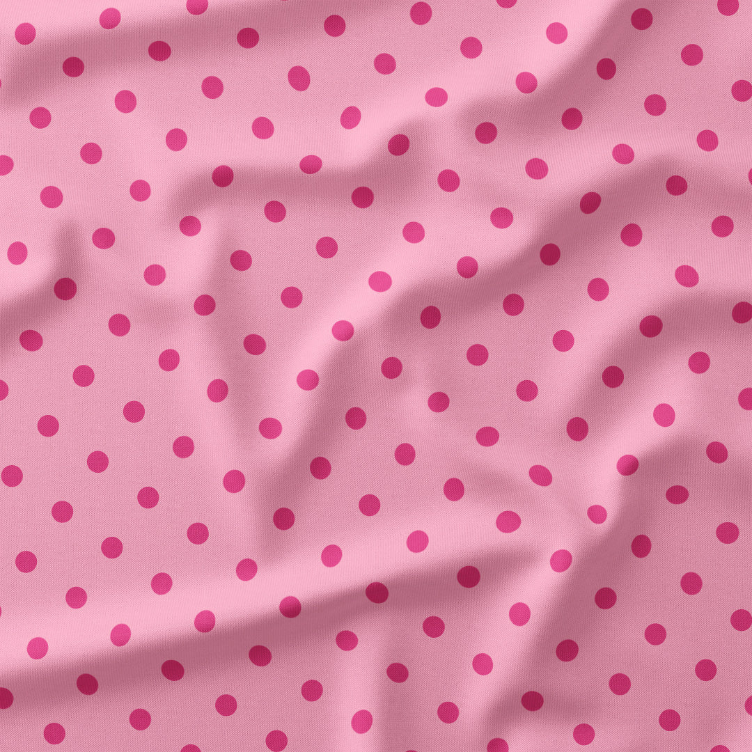 Polka Dot 0.5in Light Pink Fabric