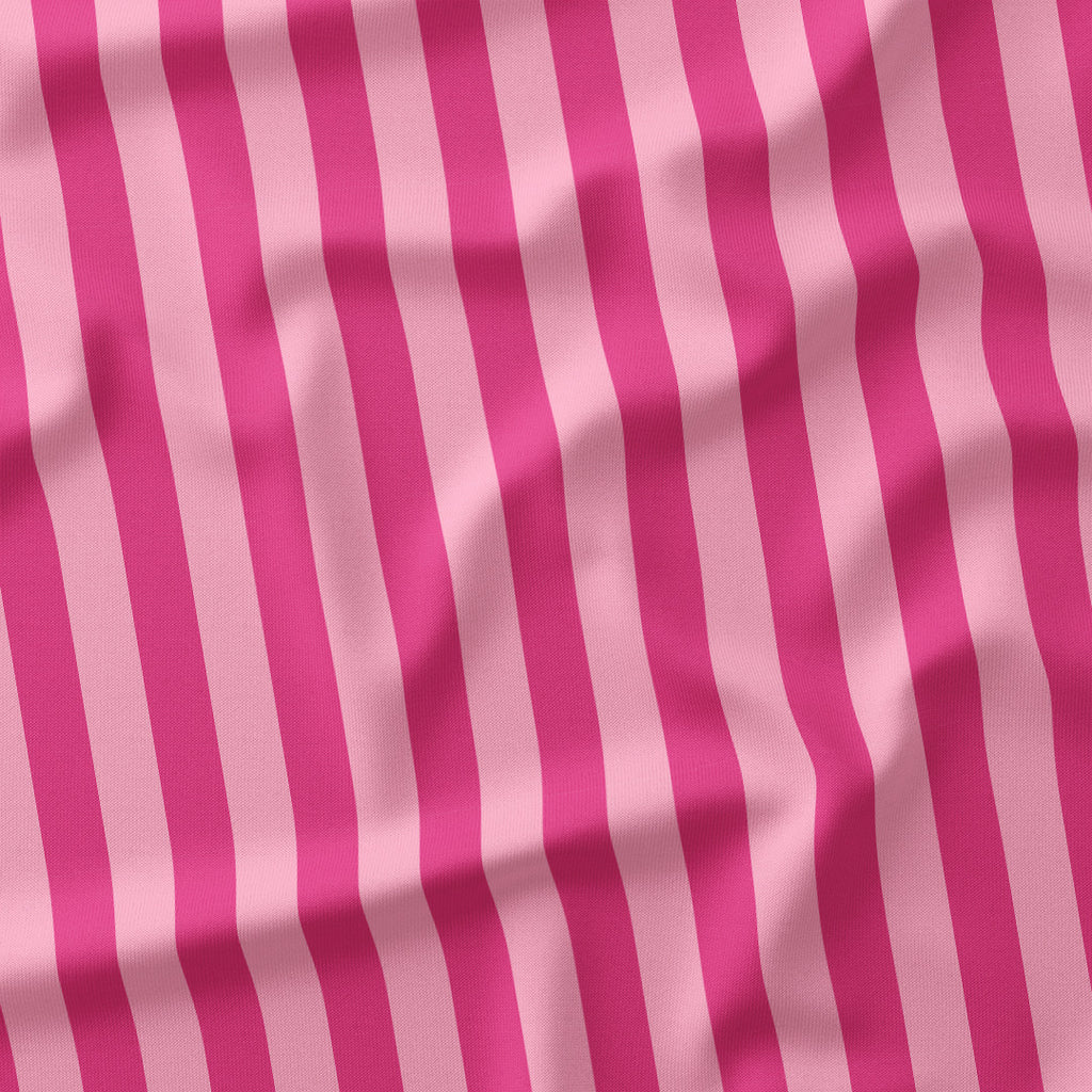 Stripe Pink fabric
