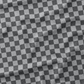 Check Grey fabric