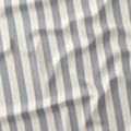 Stripe Light Grey and Cream fabric