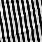 Stripe Black and White fabric