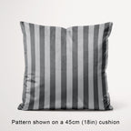 Stripe Grey fabric, 45cm view