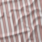 Stripe Salmon fabric