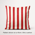 Stripe Candy Cane Red fabric, 45cm view