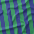 Stripe Blue and Green fabric
