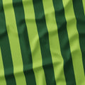 Stripe Lime and Dark Green fabric